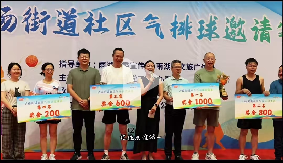 星空网页版·官方站-星空（中国）
溢香园酒店气排球队蝉联广场街道社区比赛冠军